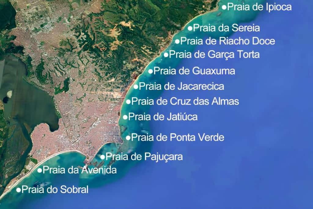 Apartamento 2 Quartos Completo Em Jatiuca - Maceio Kültér fotó